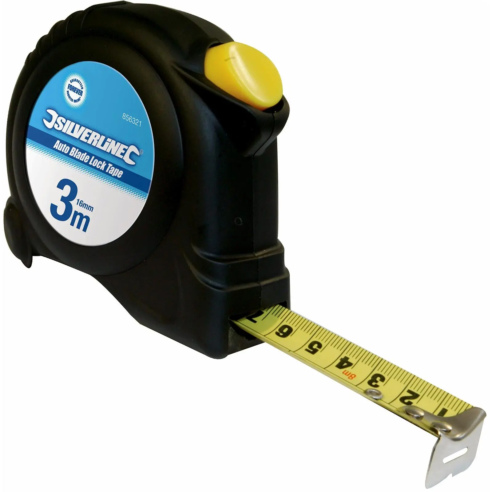 30 x Silverline 3m Tape Measure Automatic Blade Lock Metric Imperial Display Box - Image 2