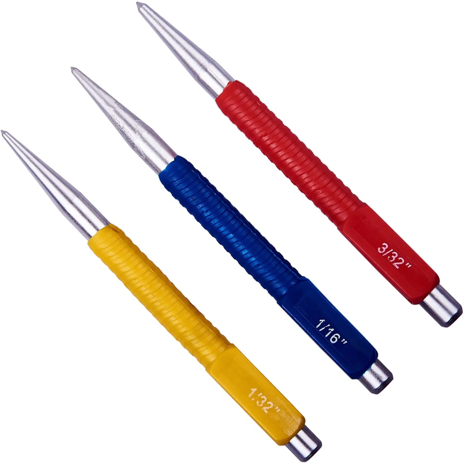 Amtech 3 Piece Colour Coded Centre Punch Set - Image 3