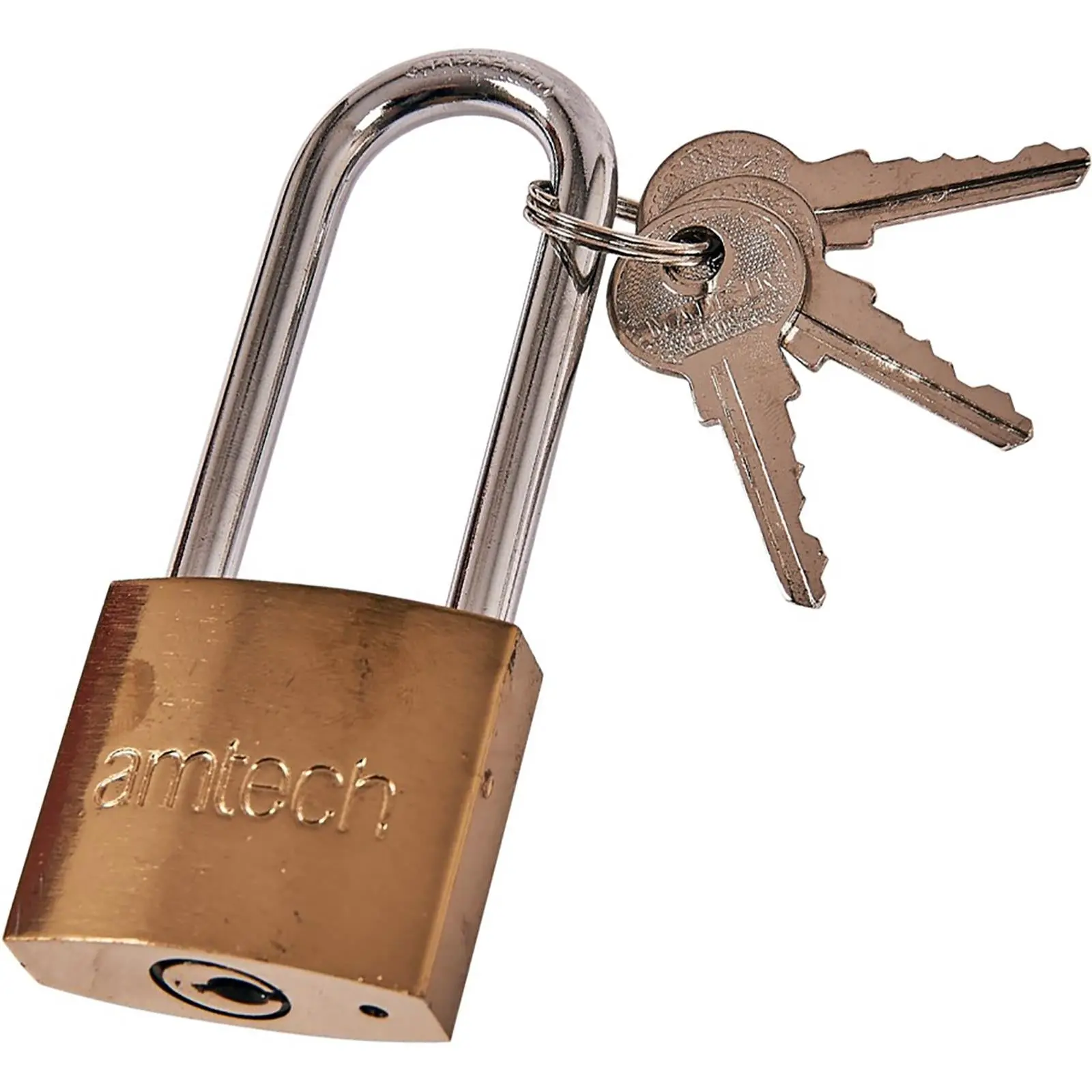 Amtech 38mm Long Shackle Padlock - Image 2