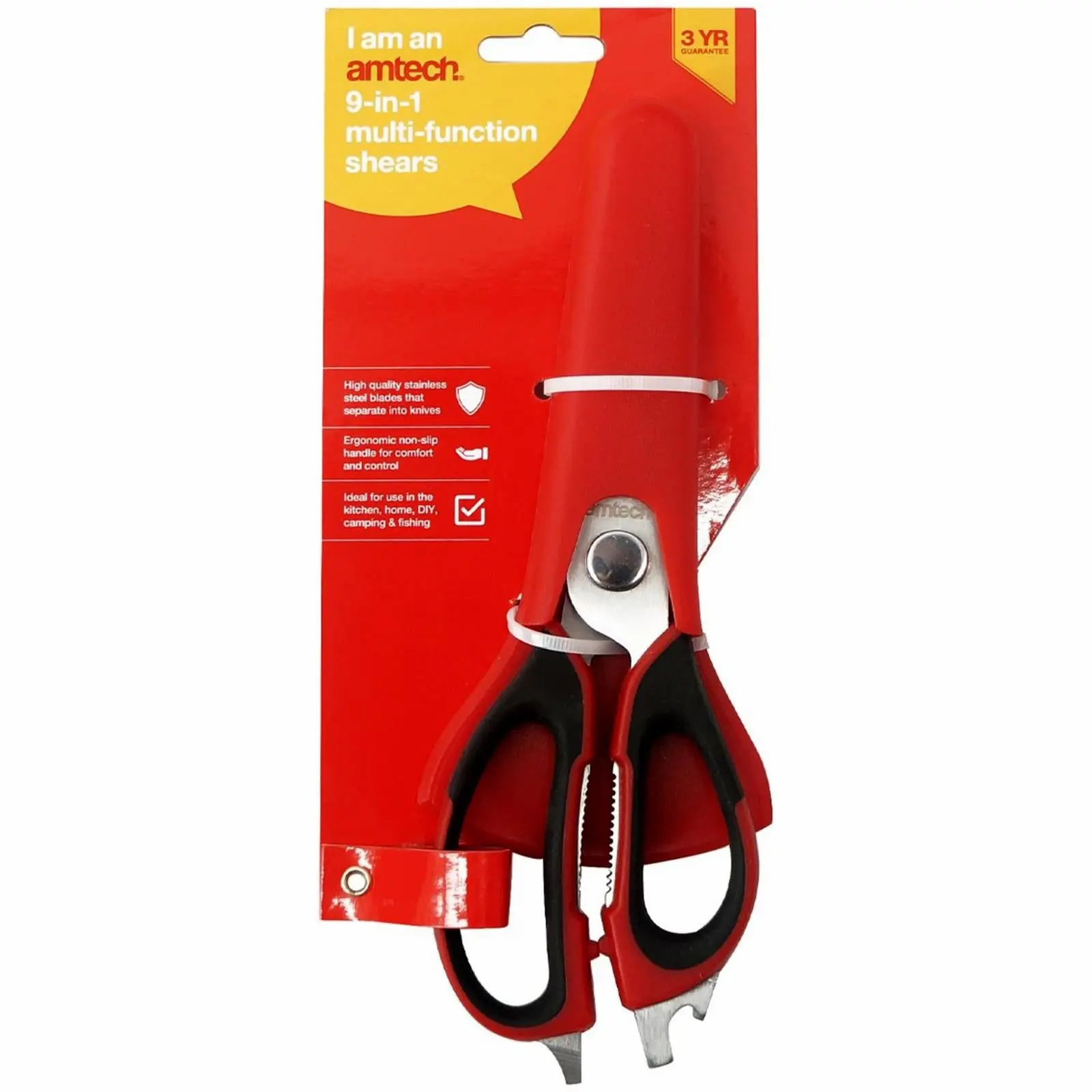 Amtech 9-IN-1 Multi-Function Shears 9" (230mm) - Image 2