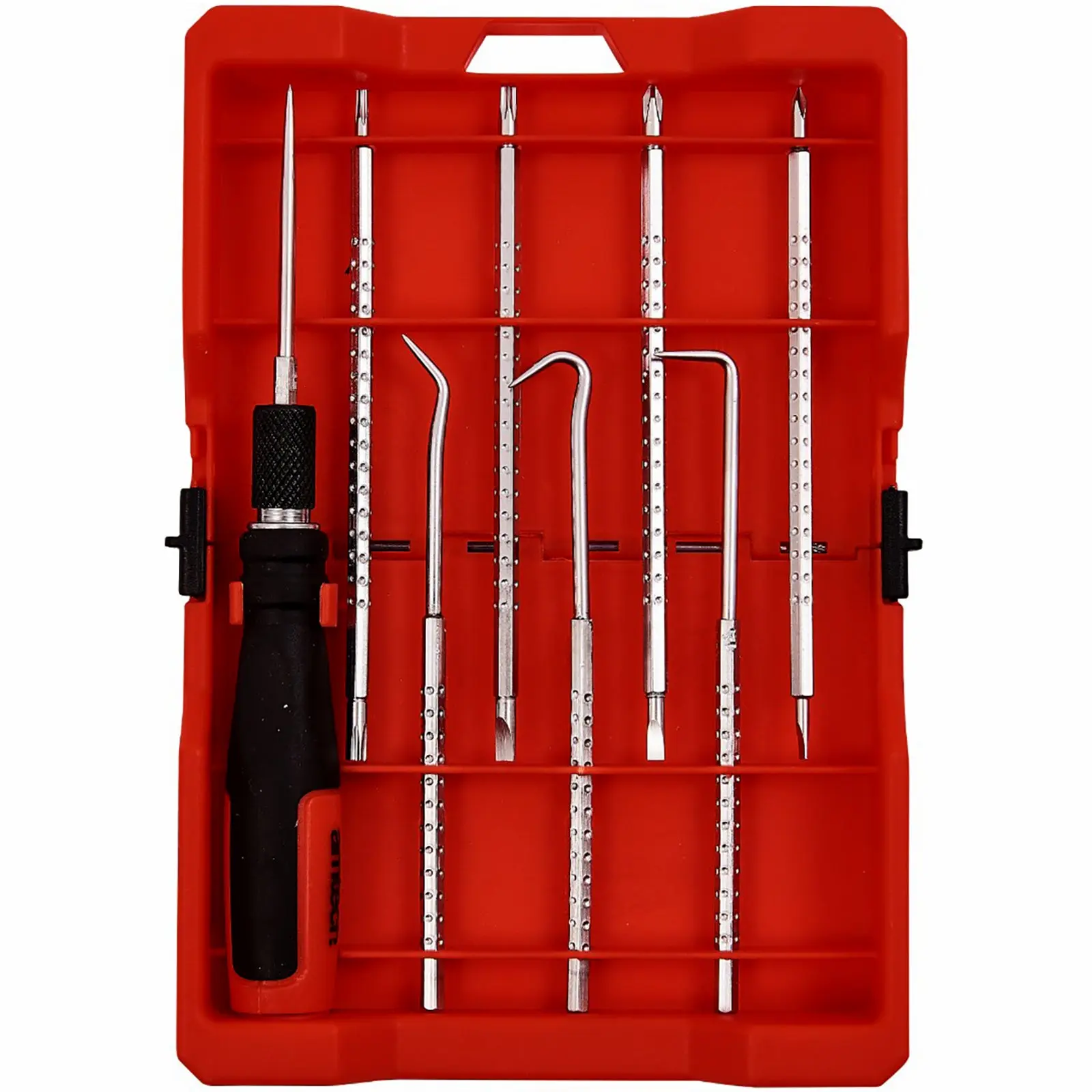 Amtech 9 Piece Telescopic Hook Pick and Screwdriver Set - Image 3