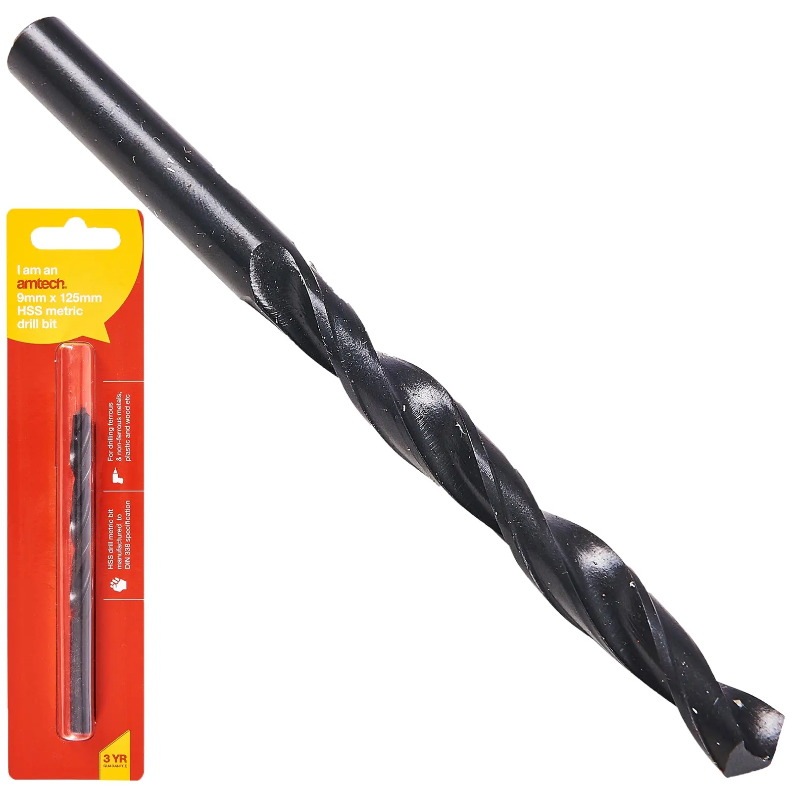 Amtech HSS Metric Metal Drill Bits 118° Precision Ground Tip - Image 20