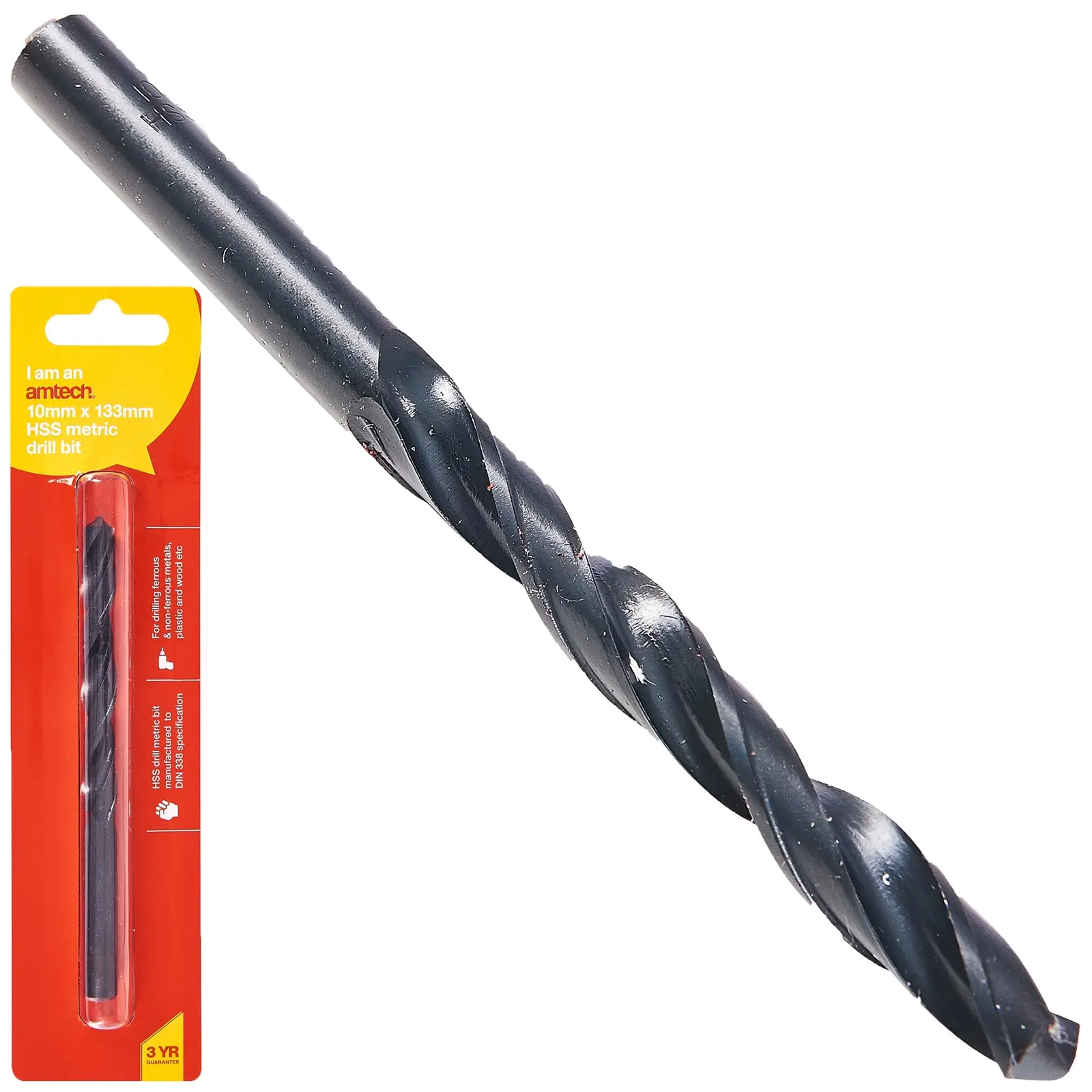Amtech HSS Metric Metal Drill Bits 118° Precision Ground Tip - Image 22