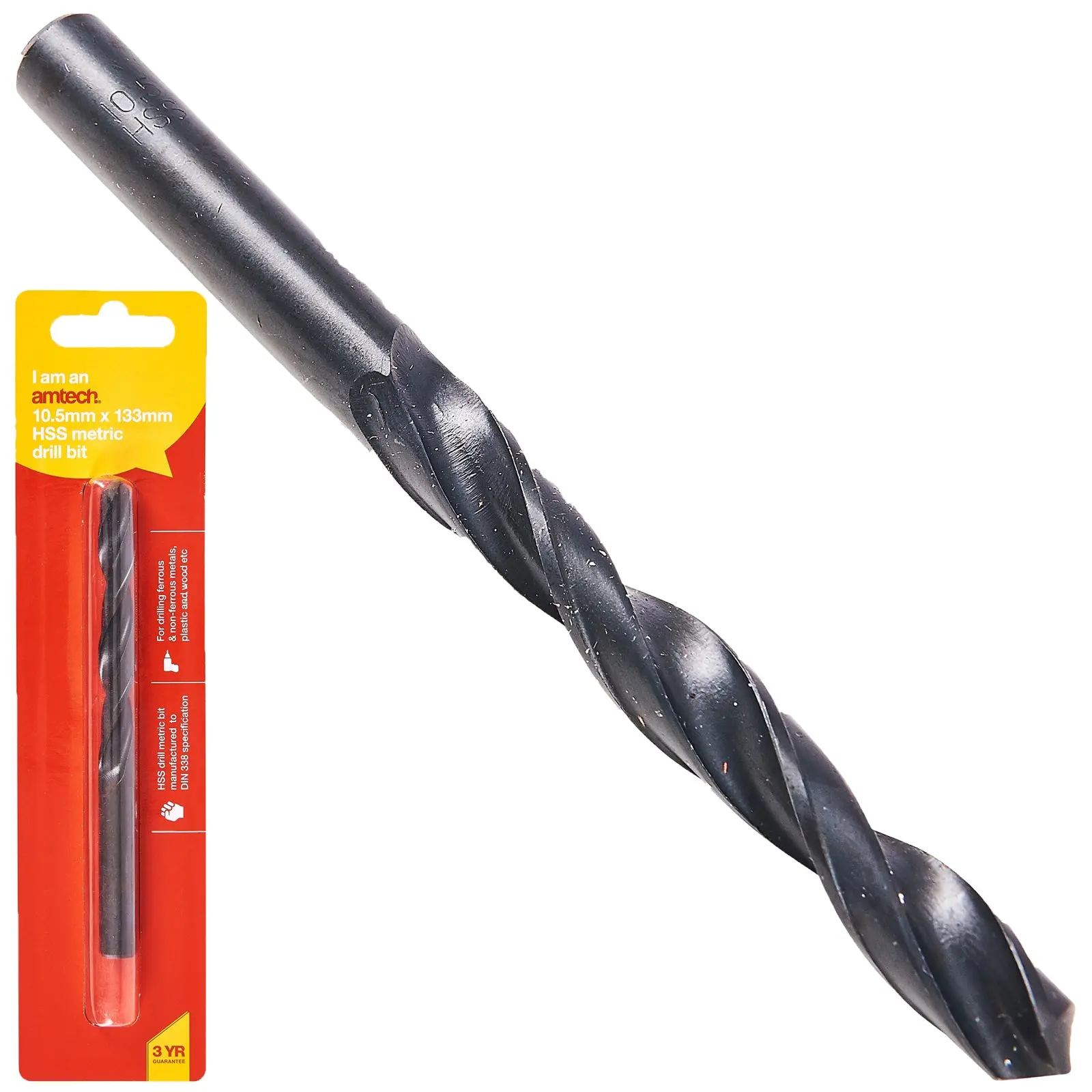 Amtech HSS Metric Metal Drill Bits 118° Precision Ground Tip - Image 23