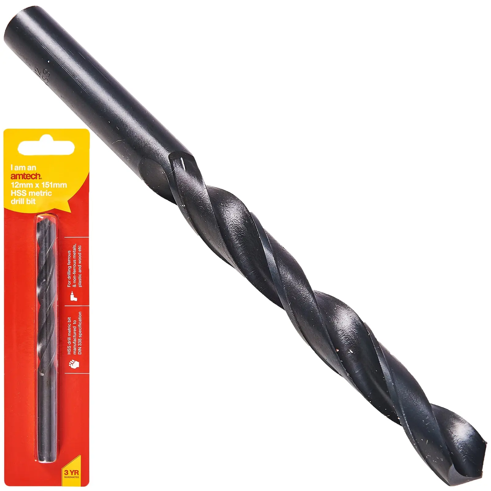Amtech HSS Metric Metal Drill Bits 118° Precision Ground Tip - Image 26