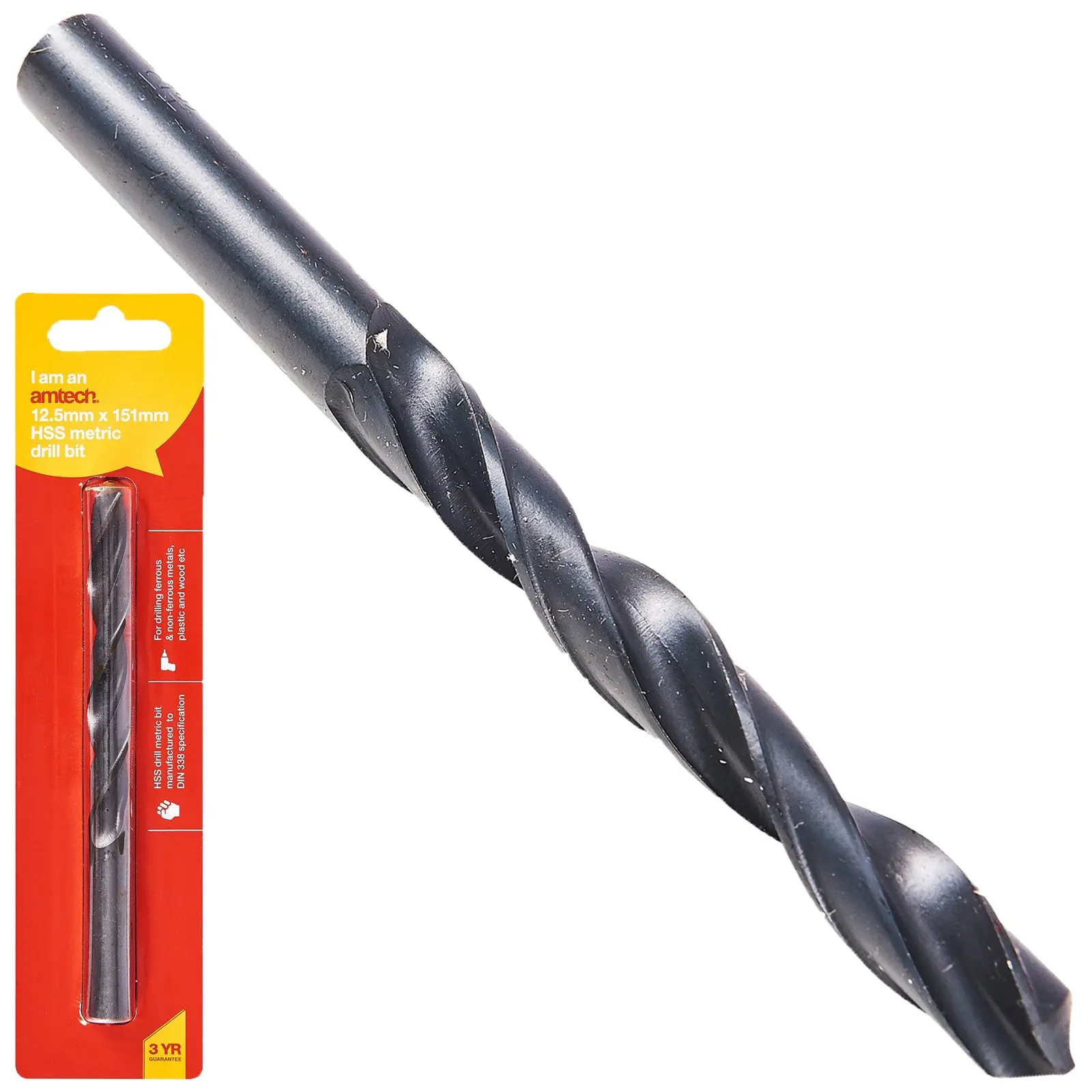 Amtech HSS Metric Metal Drill Bits 118° Precision Ground Tip - Image 27