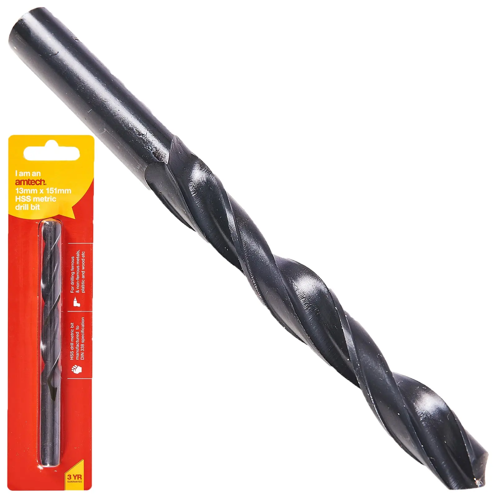 Amtech HSS Metric Metal Drill Bits 118° Precision Ground Tip - Image 28