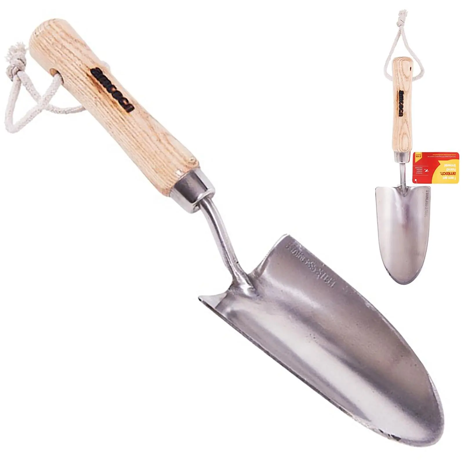 Amtech Stainless Steel Hand Trowel - Image 4