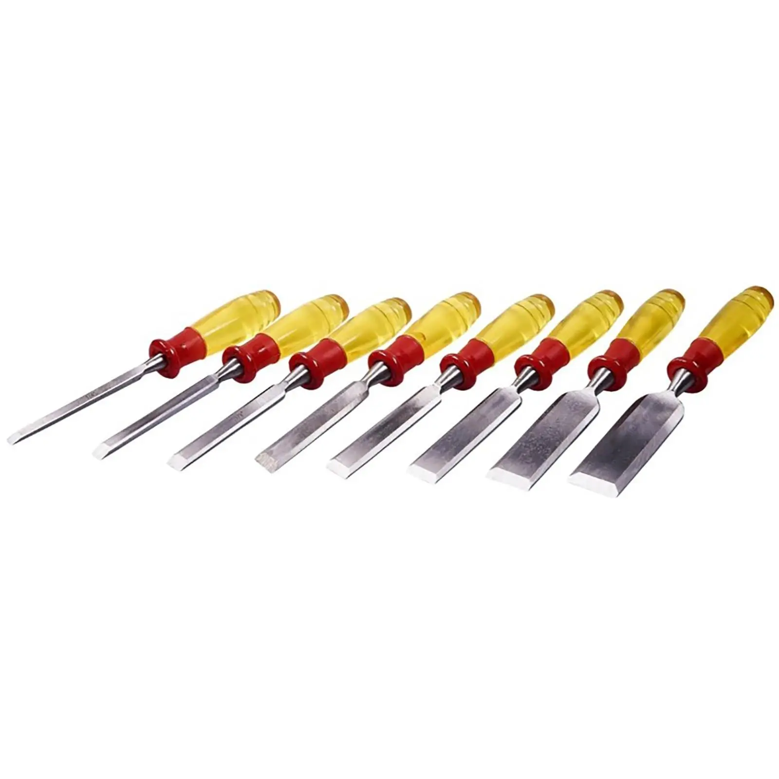 Amtech Wood Chisel Set Split Proof Wooden Box Bevel Edges Hardened Blades - Image 5