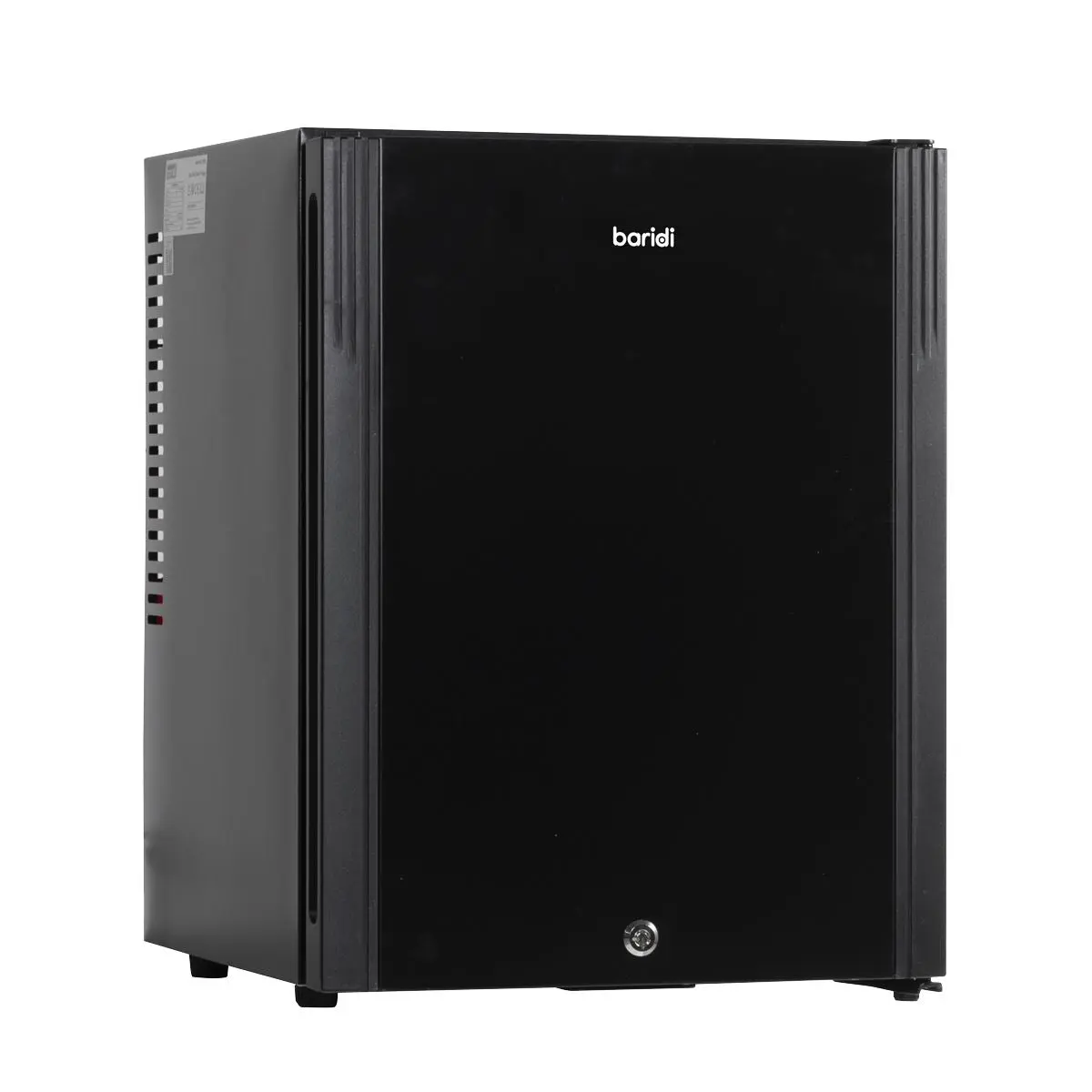 Baridi 35L Ultra Quiet Drinks & Wine Mini Cooler Fridge with LED Light, Black - Image 6