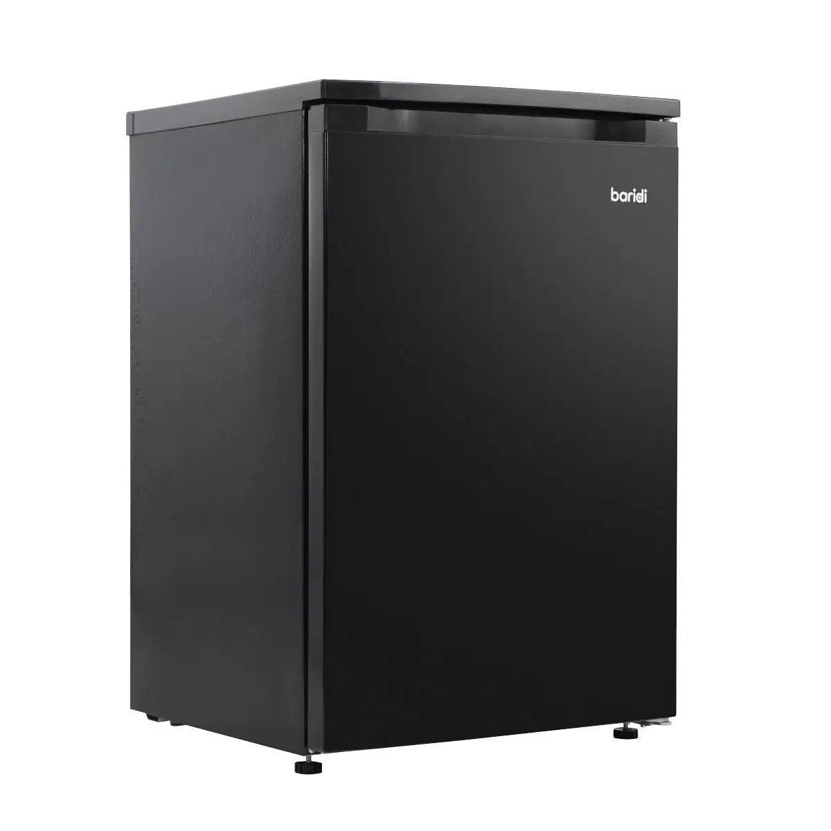 Baridi 55cm Undercounter Larder Fridge, 130L Capacity - Black