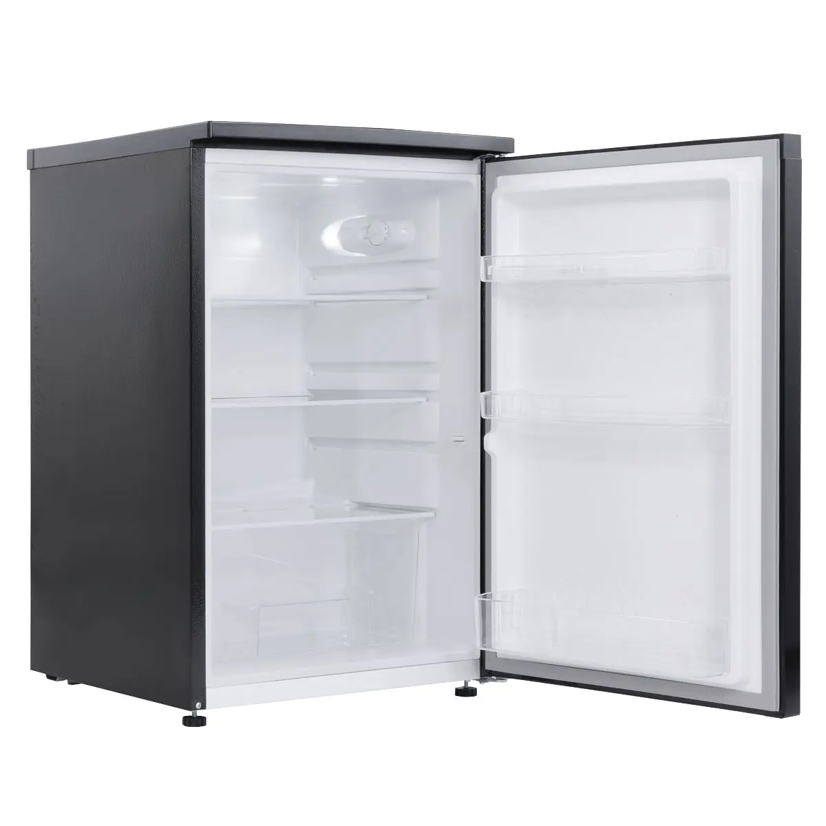Baridi 55cm Undercounter Larder Fridge, 130L Capacity - Black - Image 3