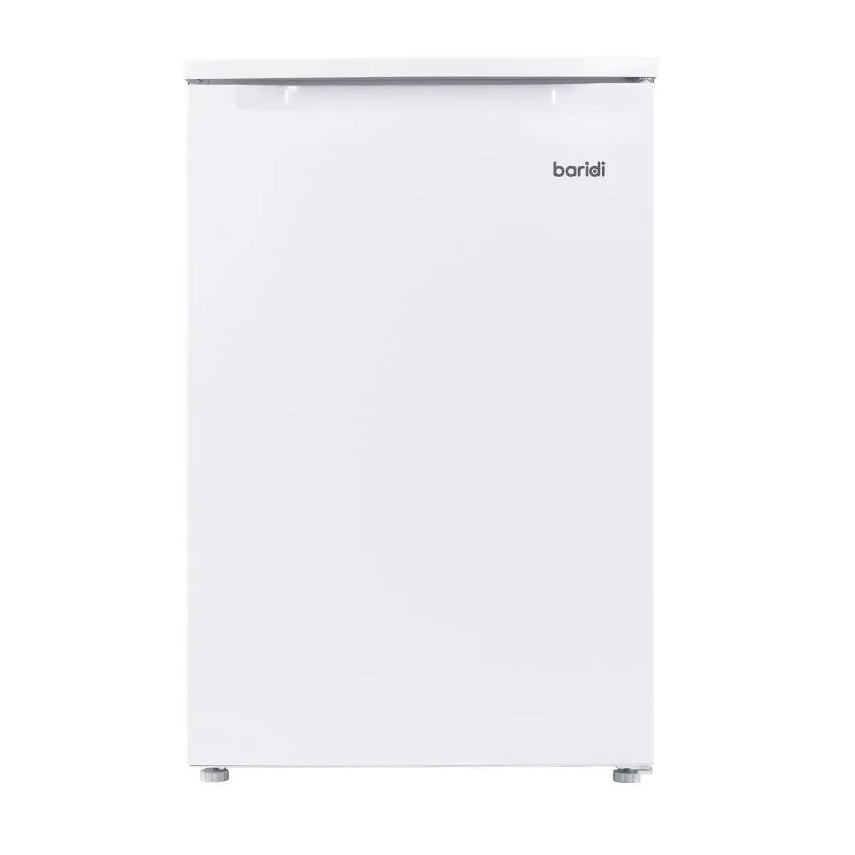Baridi 55cm Undercounter Larder Fridge, 130L Capacity - White - Image 4