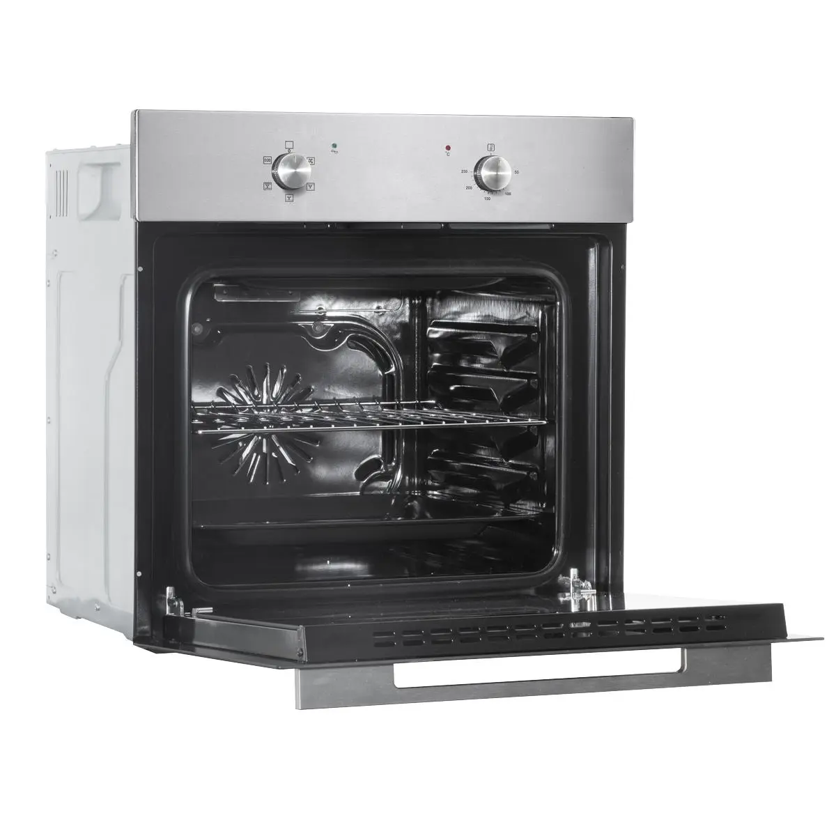 Baridi 60cm Built-In Five Function Fan Assisted Oven, 55L Capacity, Stainless Steel - Image 8