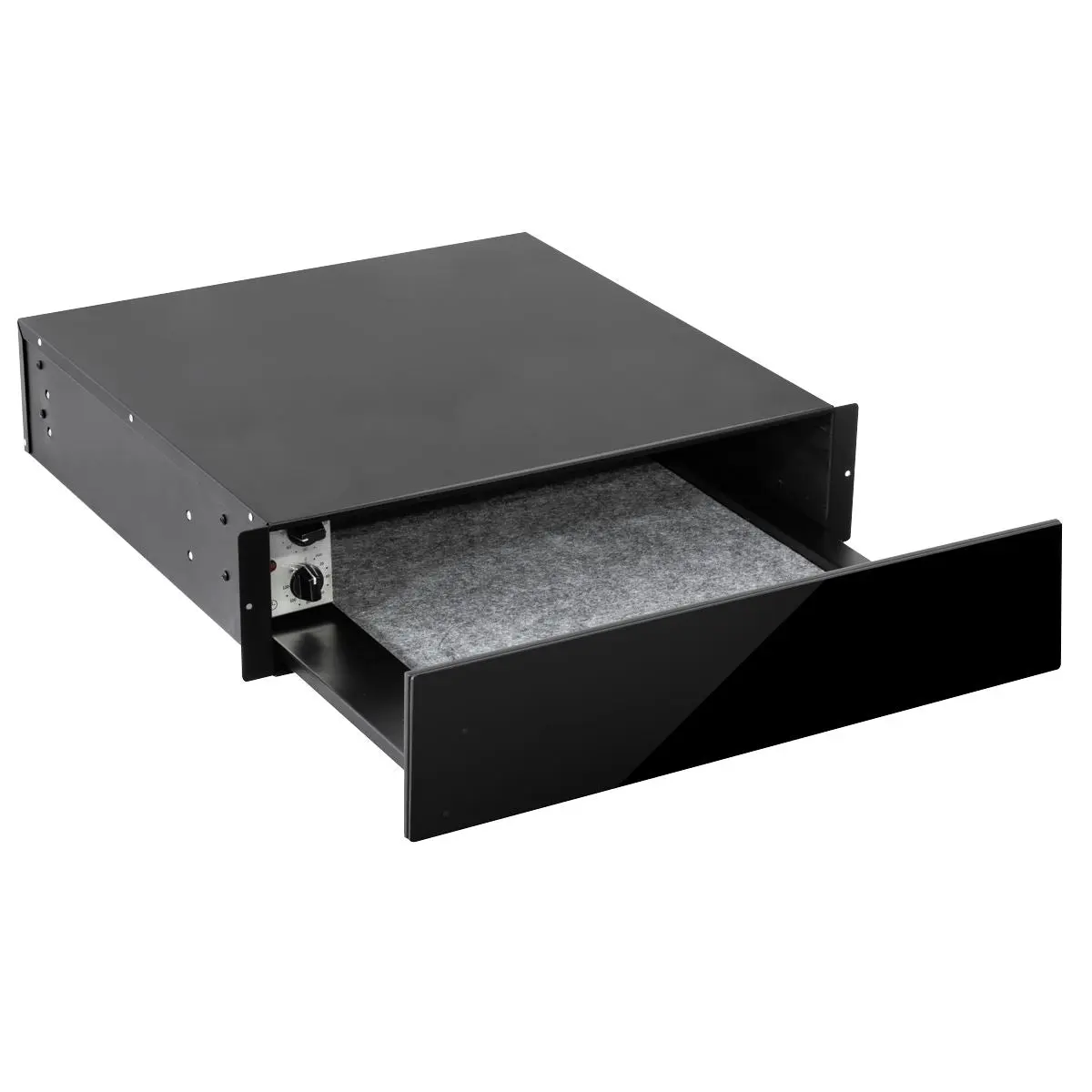 Baridi 60cm Built-In Warming Drawer, Push-to-Open, Anti-Slip Mat, Black - Image 6