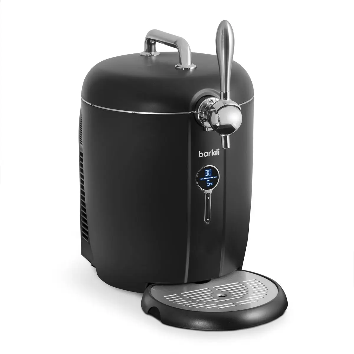 Baridi 6L Beer Keg Dispenser Tap with Electric Compressor and Integrated Cooling, No Gas Cartridges - DH115 - Image 2