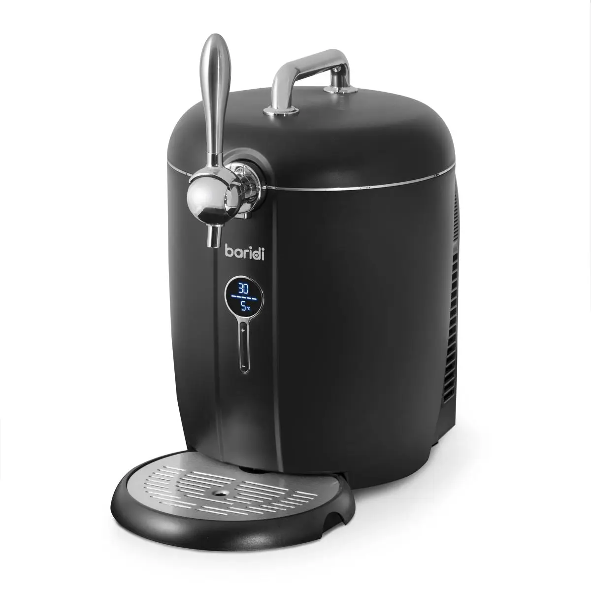 Baridi 6L Beer Keg Dispenser Tap with Electric Compressor and Integrated Cooling, No Gas Cartridges - DH115 - Image 6