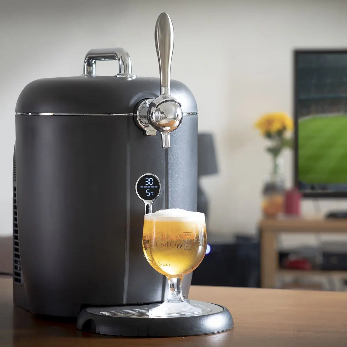 Baridi 6L Beer Keg Dispenser Tap with Electric Compressor and Integrated Cooling, No Gas Cartridges - DH115 - Image 7