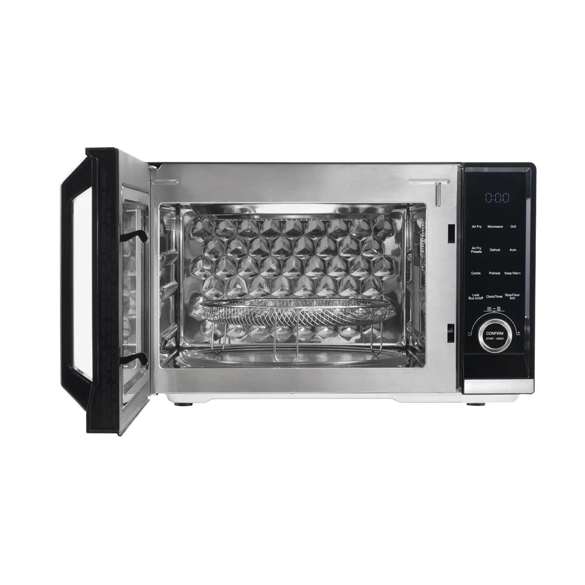 Baridi 7-in-1 Air Fryer Microwave & Grill, 28L Capacity - Black - Image 9