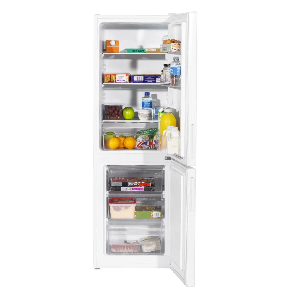 Baridi 70/30 Low Frost Fridge Freezer 157L Capacity - White - Image 8