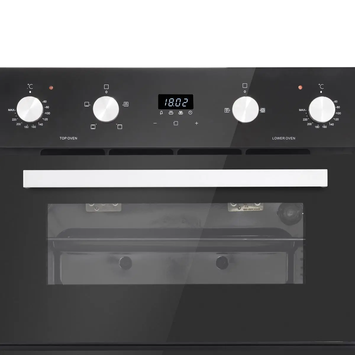 Baridi 72cm Built-Under Double Oven, 74L Capacity, Energy Rating A - Black - Image 17