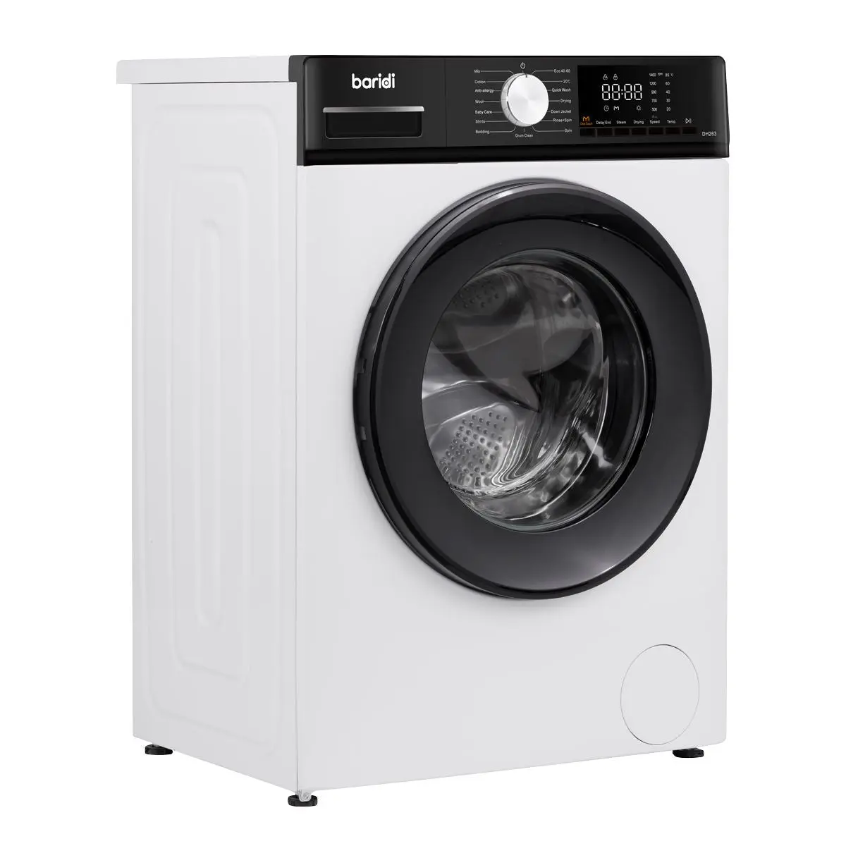Baridi 8/5kg Washer Dryer, Front Loading, 1400rpm Energy Rating A – White