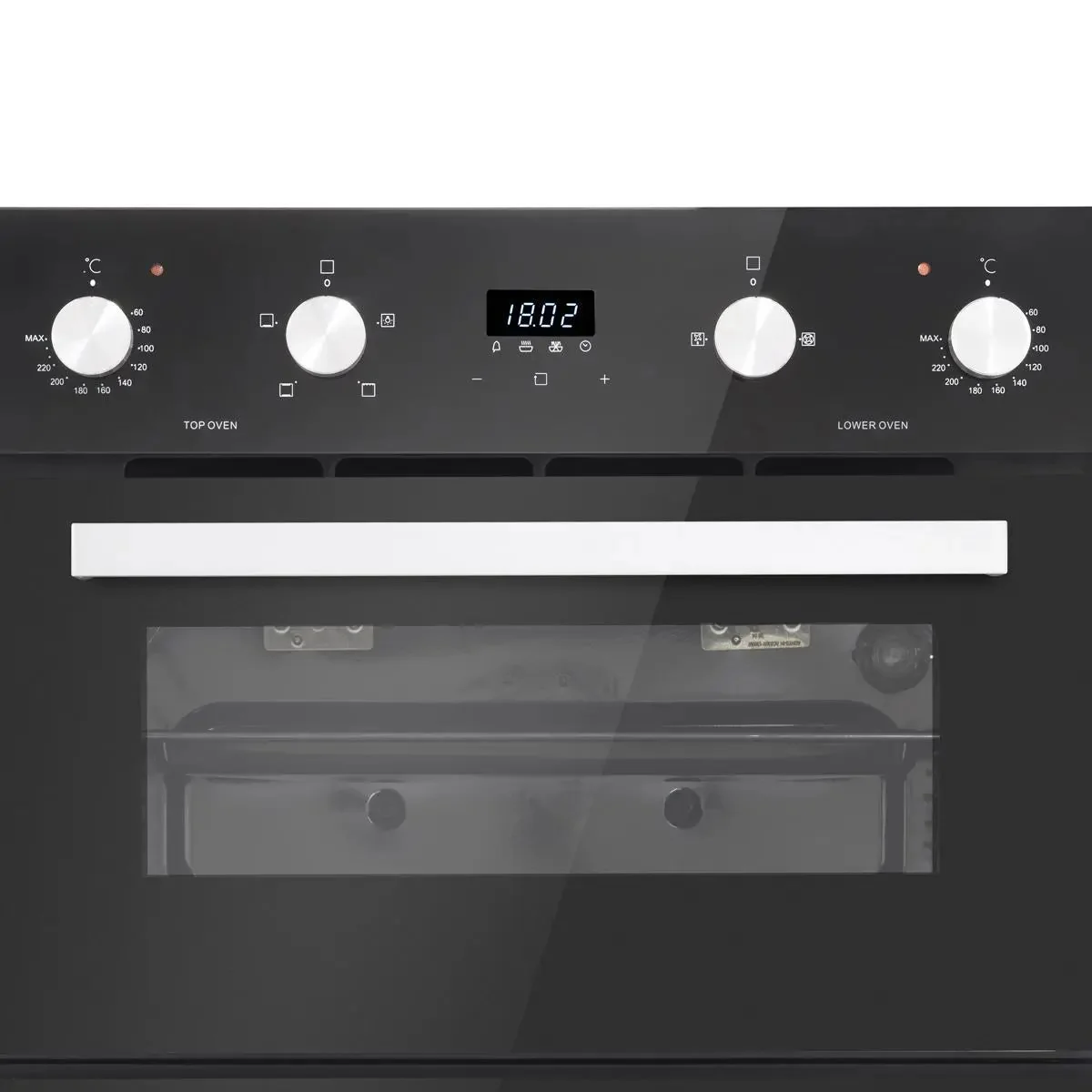 Baridi 90cm Built-In Double Oven, 88L Capacity, Energy Rating A - Black - Image 10