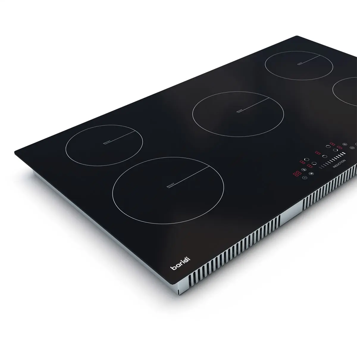 Baridi 90cm Built-In Induction Hob with 5 Cooking Zones, 9300W, Boost Function, 9 Power Levels, Slider Touch Control, Hardwired - Image 4