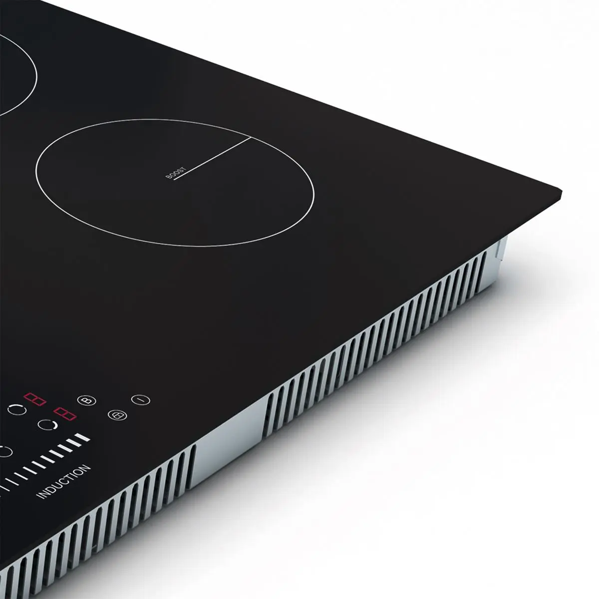 Baridi 90cm Built-In Induction Hob with 5 Cooking Zones, 9300W, Boost Function, 9 Power Levels, Slider Touch Control, Hardwired - Image 5