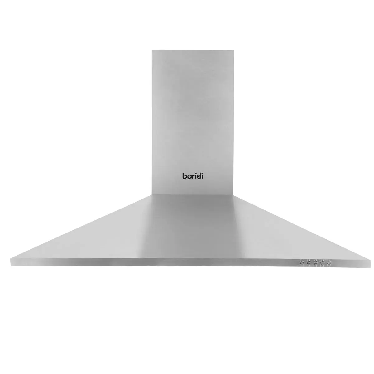 Baridi 90cm Chimney Style Cooker Hood with Carbon Filters, Stainless Steel - Image 6