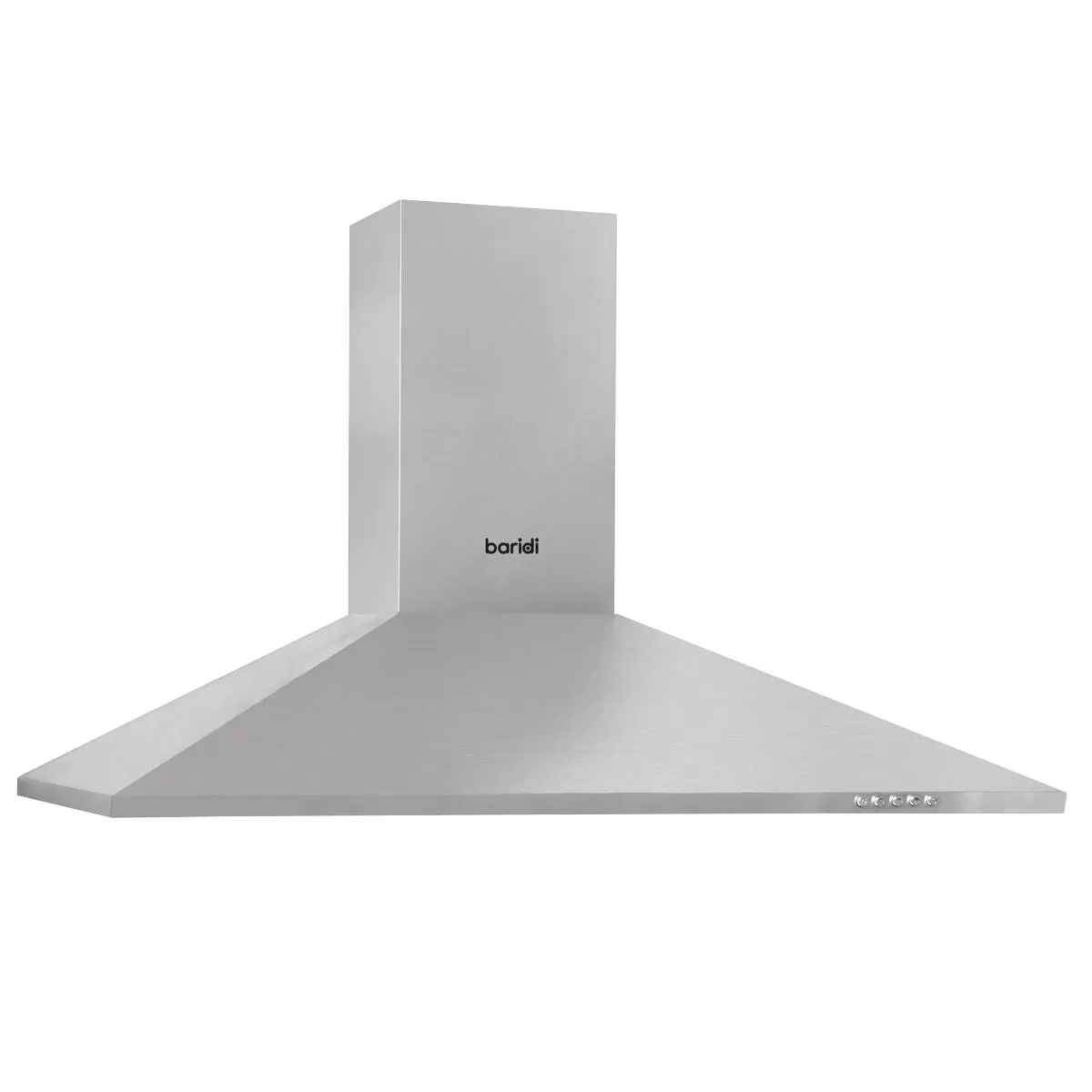 Baridi 90cm Chimney Style Cooker Hood with Carbon Filters, Stainless Steel - Image 7