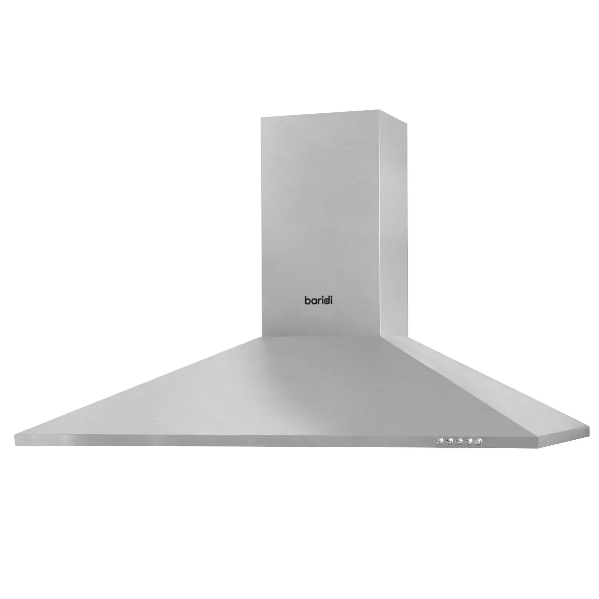 Baridi 90cm Chimney Style Cooker Hood with Carbon Filters, Stainless Steel - Image 8