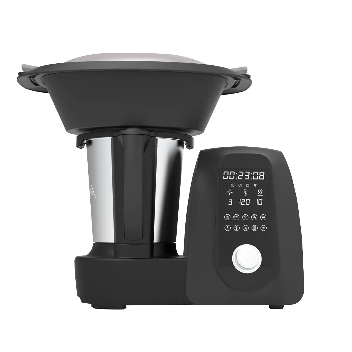 Baridi All-in-One Thermo-Cooker, 18 Preset Functions, App Guided Recipes, Black - Image 3