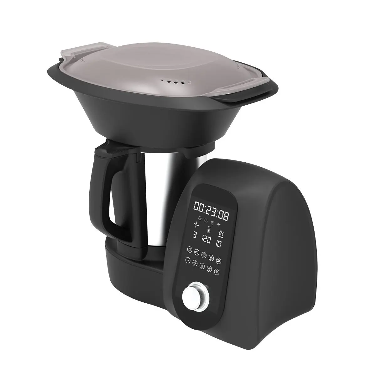 Baridi All-in-One Thermo-Cooker, 18 Preset Functions, App Guided Recipes, Black - Image 4