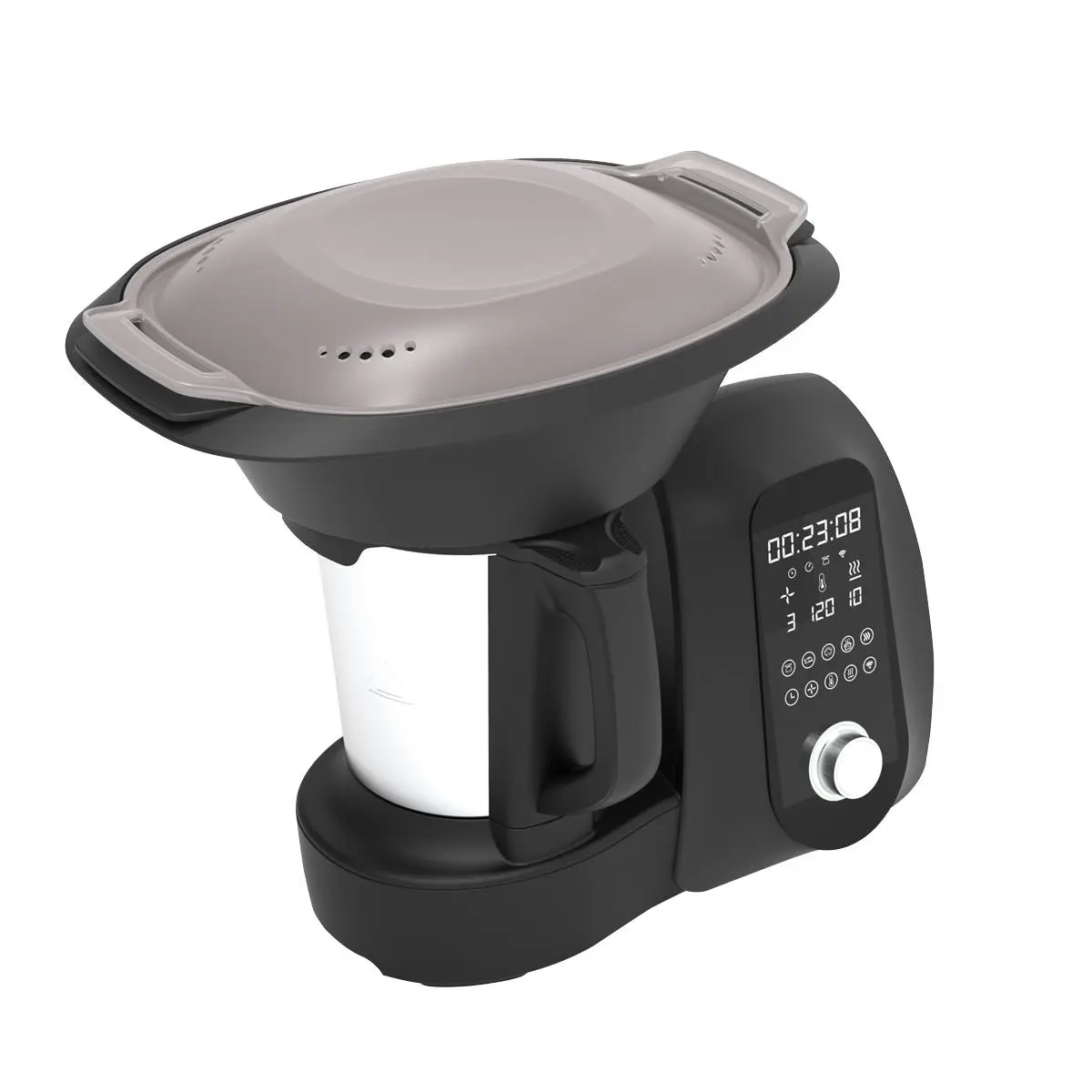Baridi All-in-One Thermo-Cooker, 18 Preset Functions, App Guided Recipes, Black - Image 5