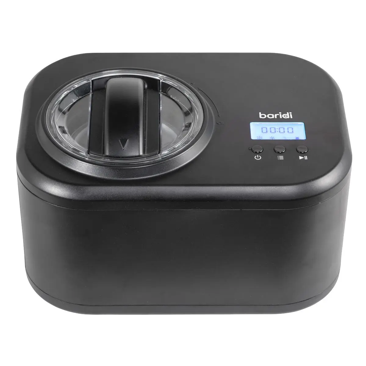 Baridi Automatic Churning Ice Cream Machine 1L - Black - Image 10