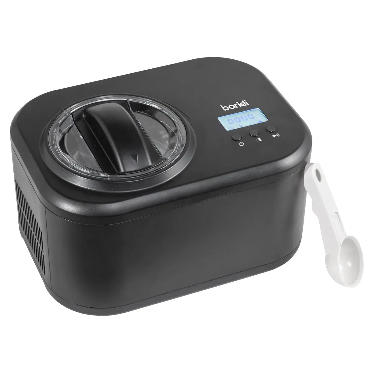 Baridi Automatic Churning Ice Cream Machine 1L - Black - Image 12