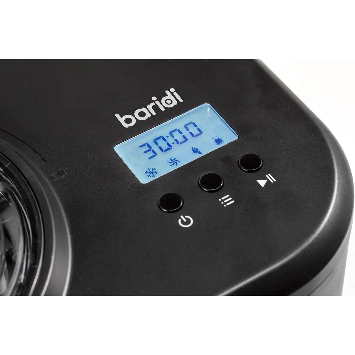 Baridi Automatic Churning Ice Cream Machine 1L - Black - Image 16