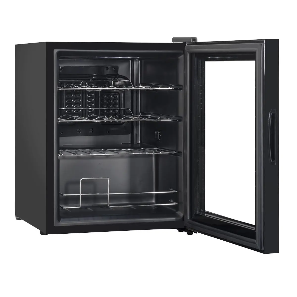 Baridi Black 16 Bottle Wine Fridge Cooler, 5-18°C Touch Controls & LED 430x560mm - Image 14