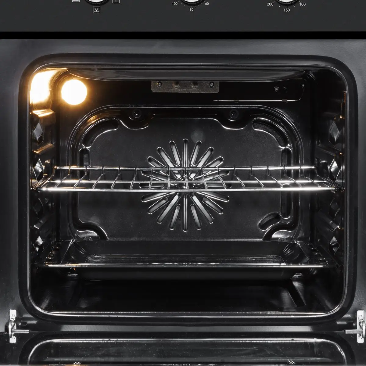 Baridi Built-In 5-Function Fan Assisted Oven with Timer 60cm, 55L Capacity - Black - Image 3