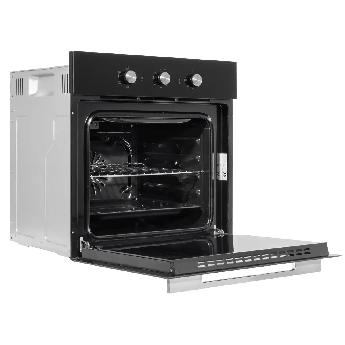 Baridi Built-In 5-Function Fan Assisted Oven with Timer 60cm, 55L Capacity - Black - Image 8