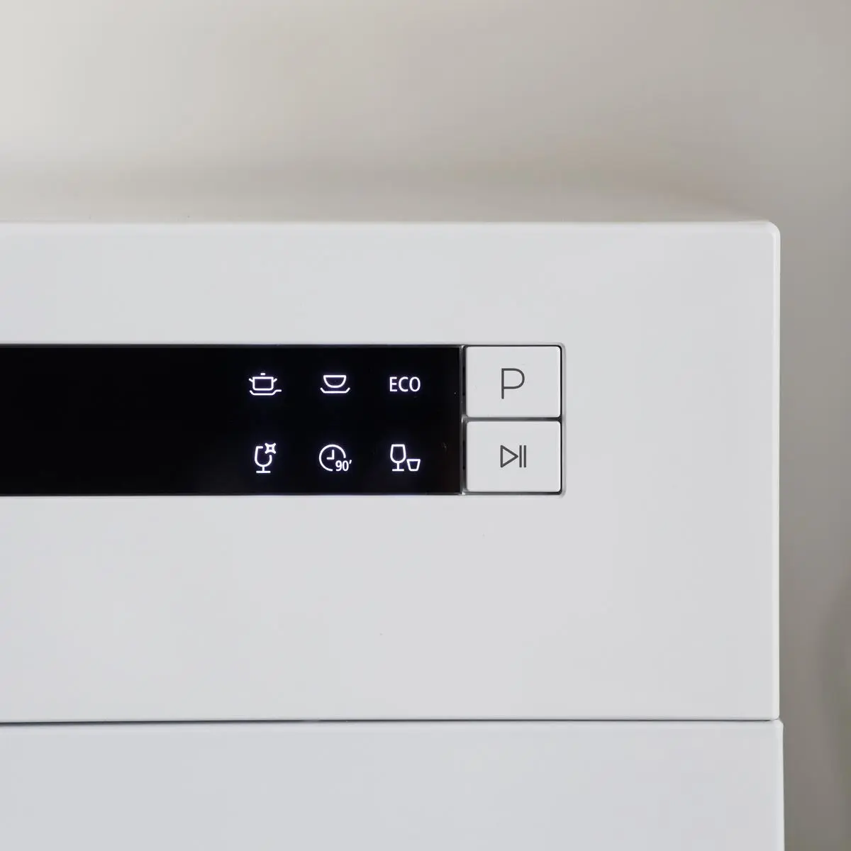 Baridi Compact Tabletop Dishwasher 6 Place Settings, 6 Programmes, Low Noise, 6.5L Cycle, Start Delay - White - Image 12
