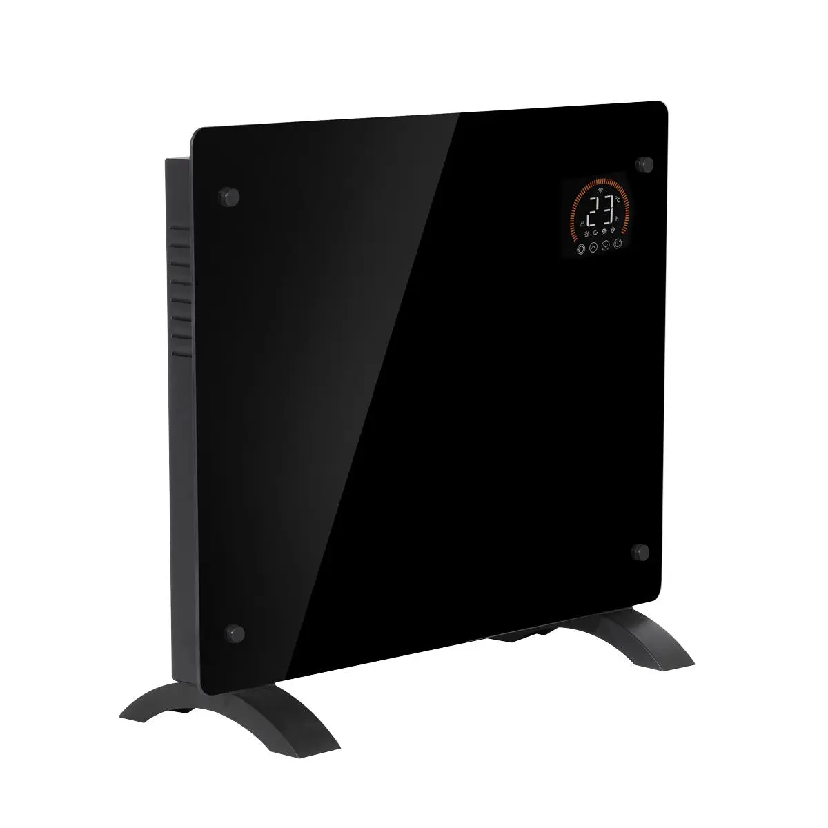 Baridi, Electric Glass Panel Heater, 1000W, Wi-Fi Enabled, Black - DH135 - Image 4