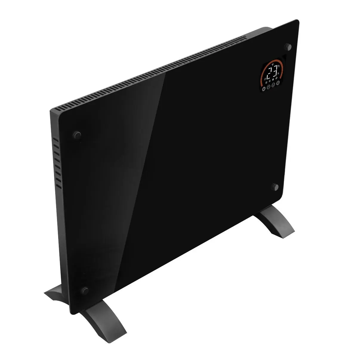 Baridi Electric Glass Panel Heater, 1500W, Thermostat Controlled 24Hr 7 Day Timer, Wi-Fi Enabled, Remote Control, Black - DH137 - Image 5