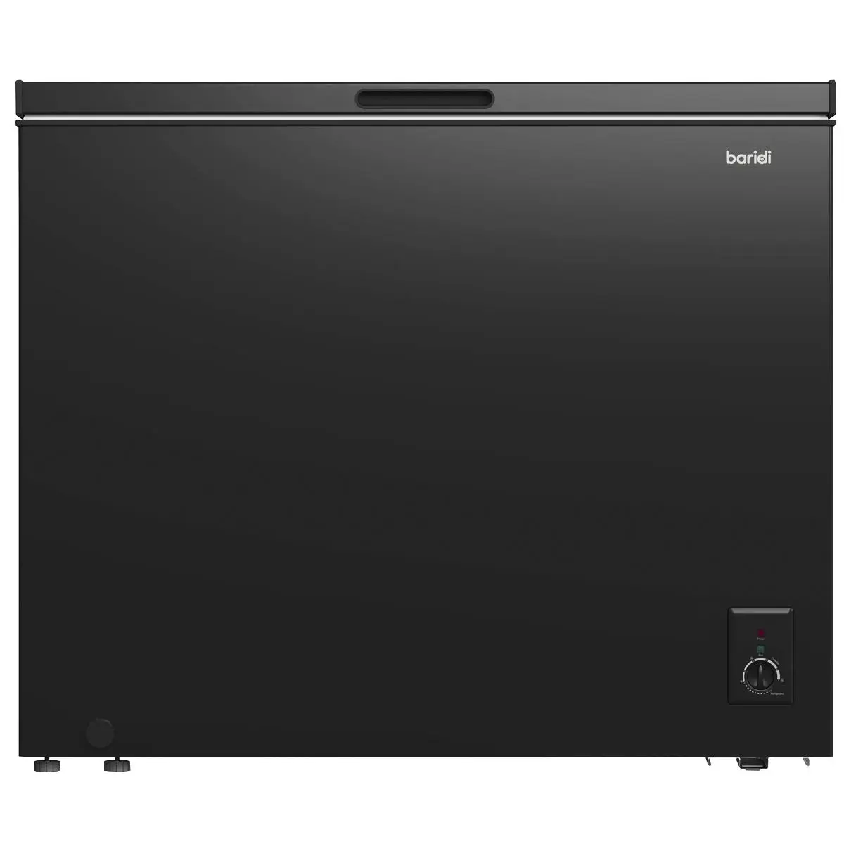 Baridi Freestanding Chest Freezer, 199L Capacity, Garages and Outbuilding Safe, -12 to -24°C Adjustable Thermostat with Refrigeration Mode, Black - Image 3
