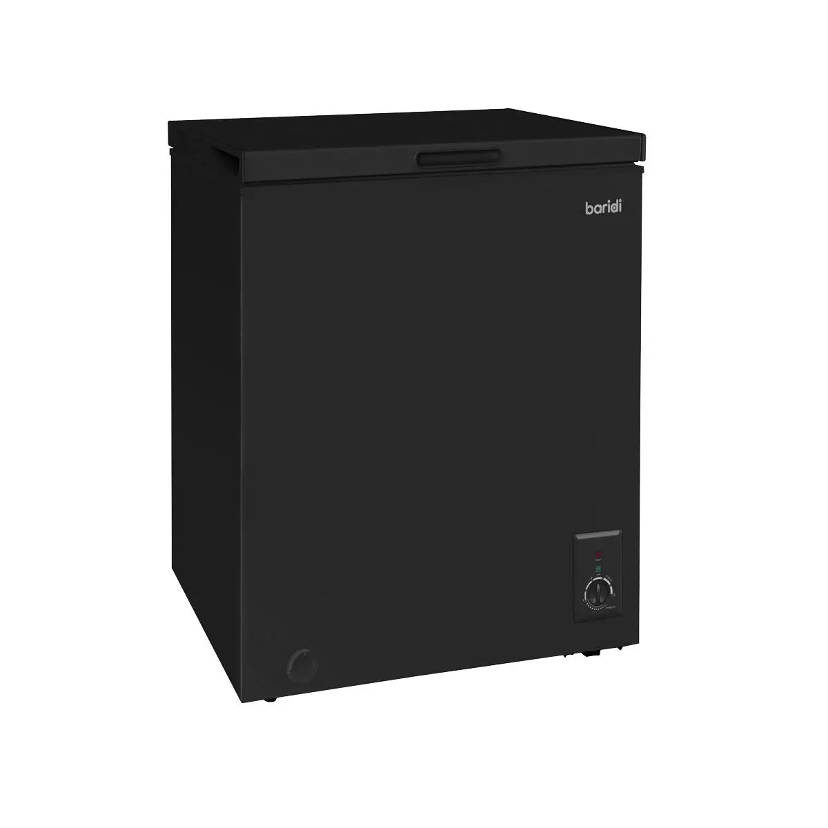 Baridi Freestanding Chest Freezer, 99L Capacity, -12 to -24°C Adjustable Thermostat, Black - DH153 - Image 2