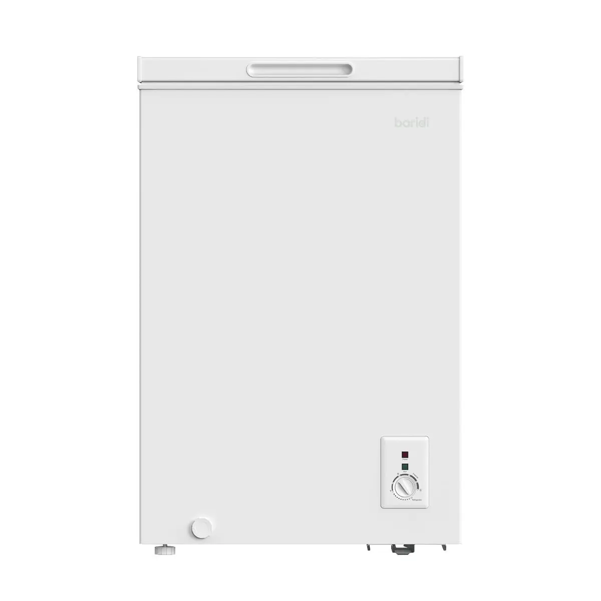Baridi Freestanding Chest Freezer, 99L Capacity, Garages and Outbuilding Safe, -12 to -24°C Adjustable Thermostat with Refrigeration Mode, White