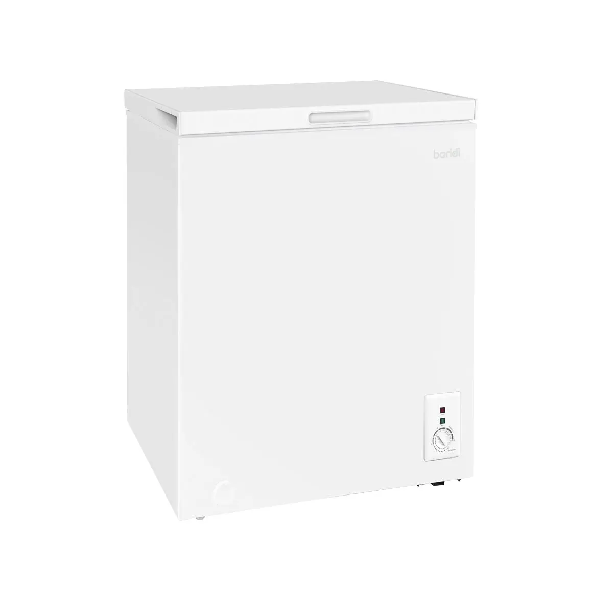 Baridi Freestanding Chest Freezer, 99L Capacity, Garages and Outbuilding Safe, -12 to -24°C Adjustable Thermostat with Refrigeration Mode, White - Image 3