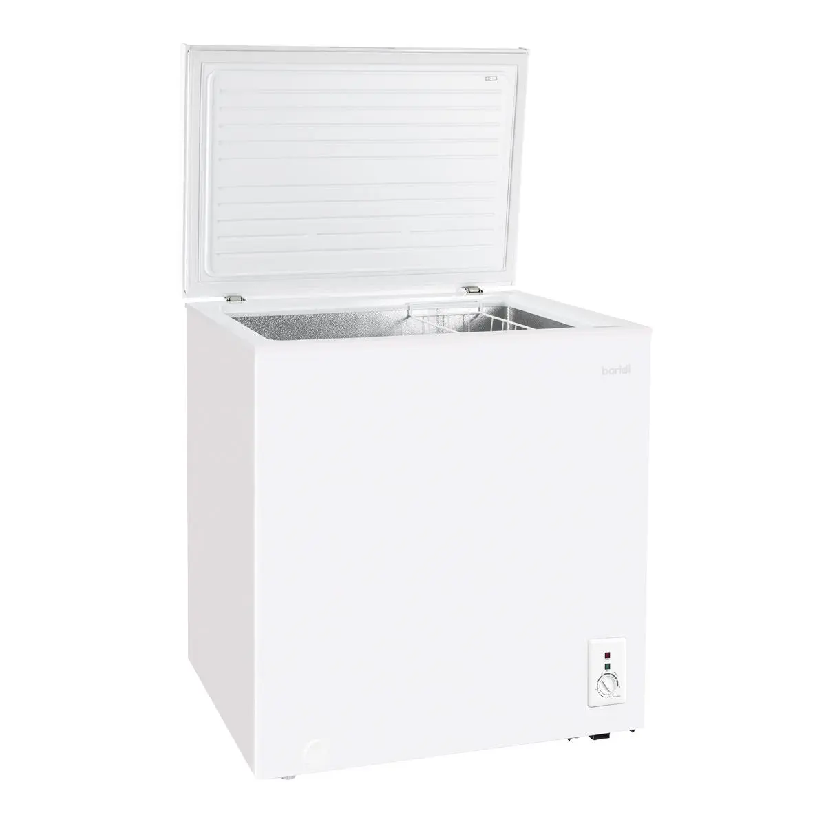 Baridi Freestanding Chest Freezer, 99L Capacity, Garages and Outbuilding Safe, -12 to -24°C Adjustable Thermostat with Refrigeration Mode, White - Image 4