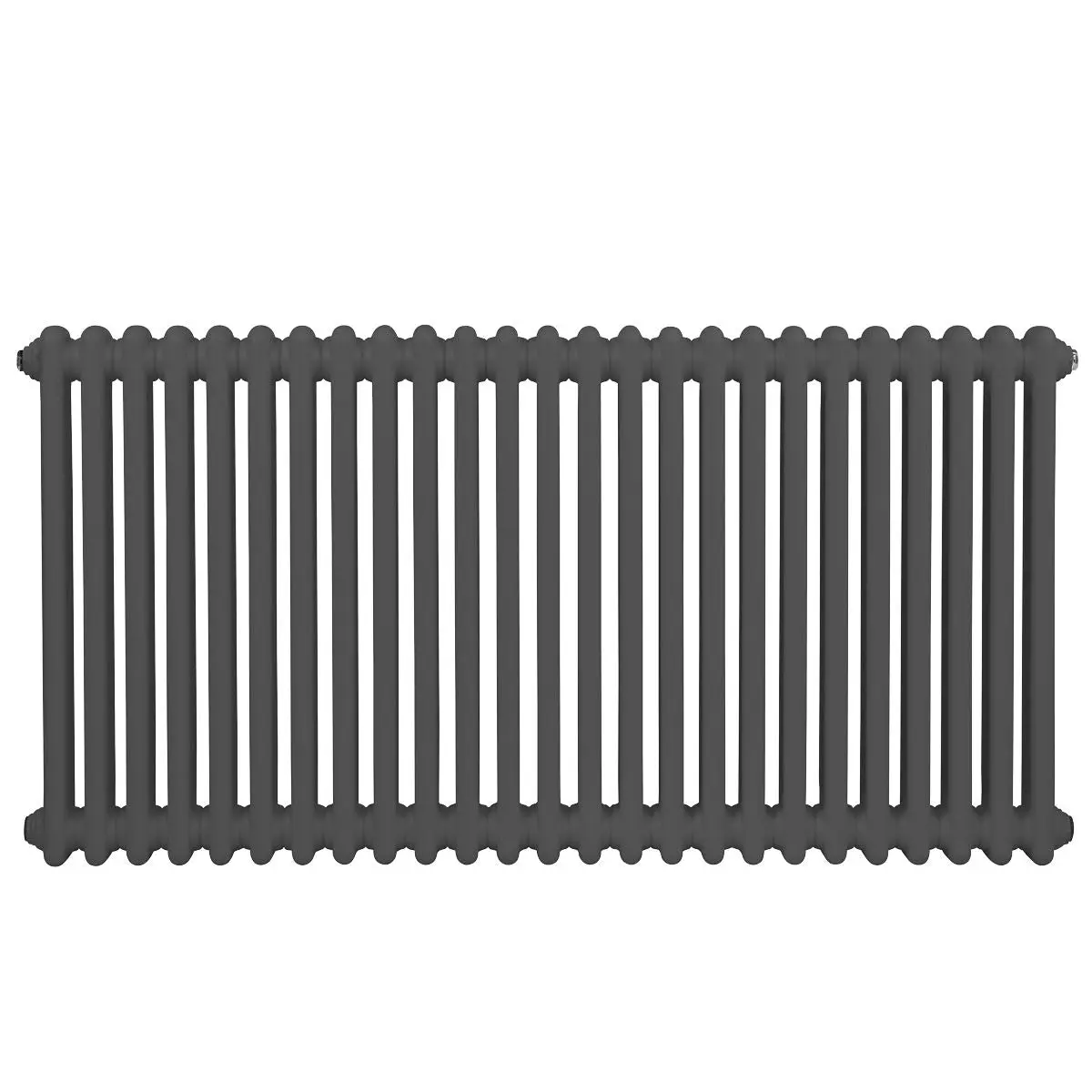 Baridi Horizontal Traditional 2 Column Radiator 600 x 1147mm – Anthracite - Image 4